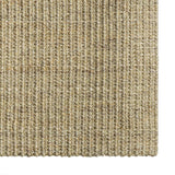 Vidaxl preproga 80x300 cm naravna sisal zelena