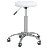 Vidaxl massage stool Artificial leather white