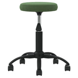 Vidaxl massage stool velvet dark green
