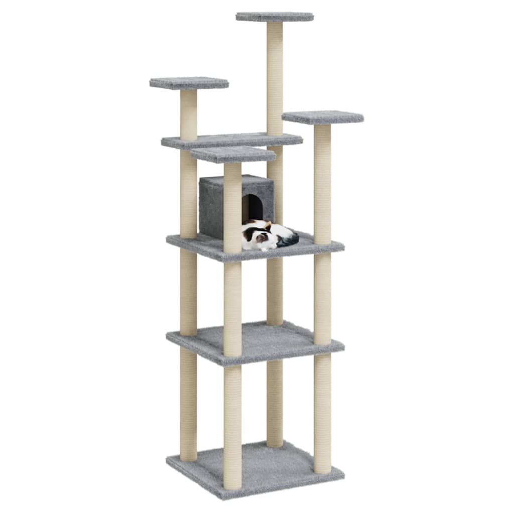 Vidaxl Cat Miwwelen mat Sisal kraazt Posts 171 cm Liicht