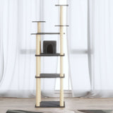 Vidaxl Cat Miwwelen mat Sisal kraazend Posts 171 cm donkel gro