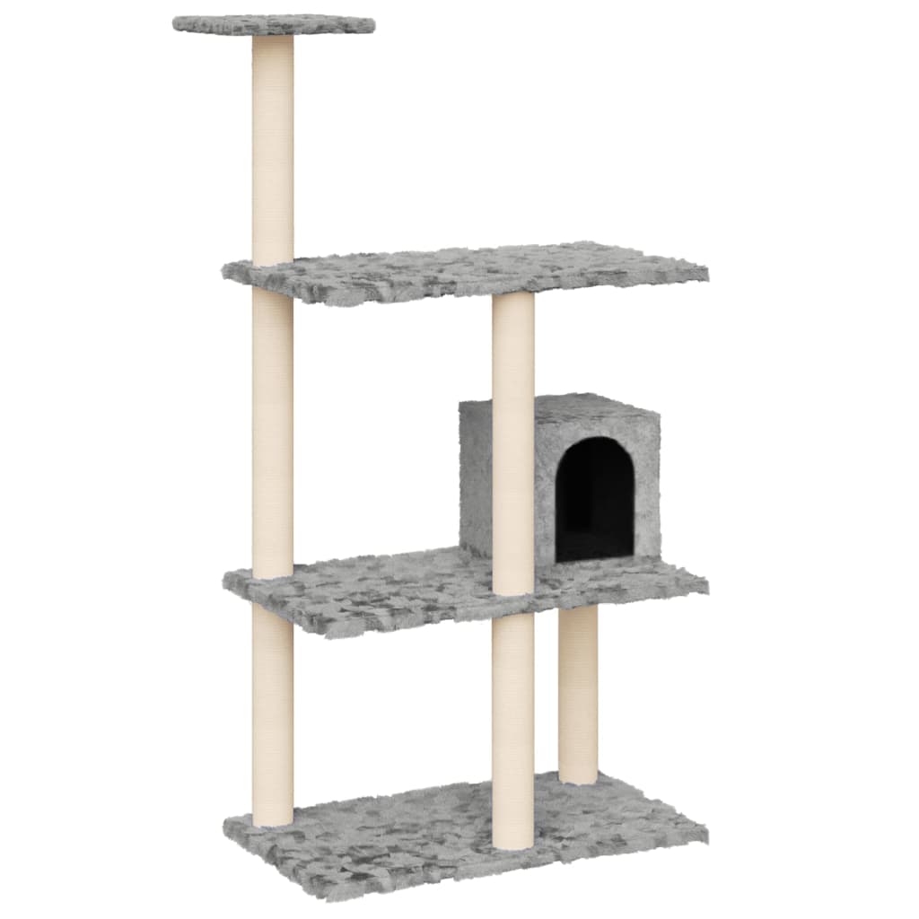 Vidaxl Cat Miwwelen mat Sisal kraazt Posts 119 cm Liicht