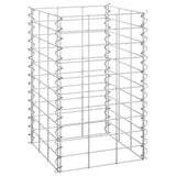 Vidaxl gabion planters 3 pcs raised 30x30x50 cm iron