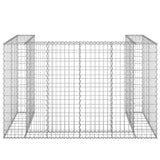 Vidaxl Schanskorf for containers 180x100x110 cm galvanized steel