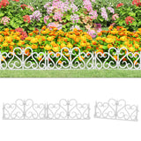 Vidaxl Gazon edges 17 st 10 m Polypropene white