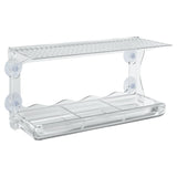 Vidaxl Bird feed bins for window 2 pcs 30x12x15 cm Acrylic
