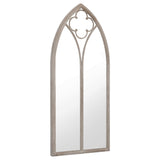 Vidaxl Garden Mirror 70 x 30 cm Eisensand -gelöscht