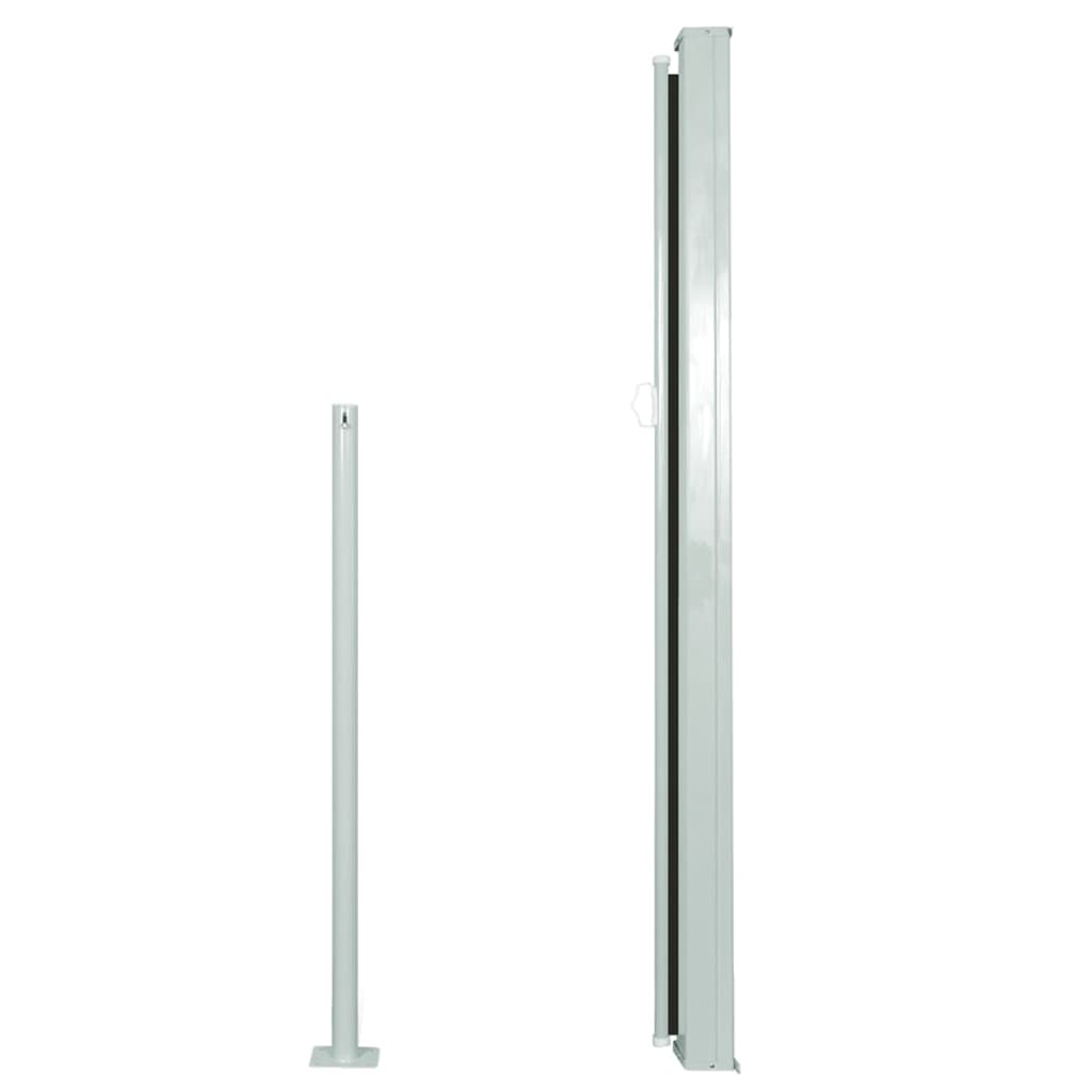 VidaXL Garden screen Extendable 140x300 cm Black