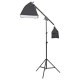 Vidaxl Photo Studio Lighting Kit with Backgrounds and Reflector
