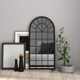 Vidaxl Mirror 90x45 cm iron black