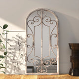 Vidaxl Mirror 70x30 cm Železný písek -