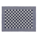 Vidaxl Kichen Stoff 10 st 50X70 cm Koteng blo a wäiss