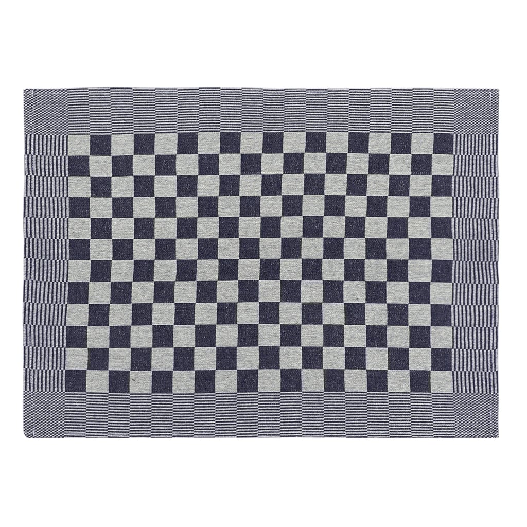 VIDAXL CANDO CUSCINE 50 ST 50x70 cm Blu di cotone e bianco