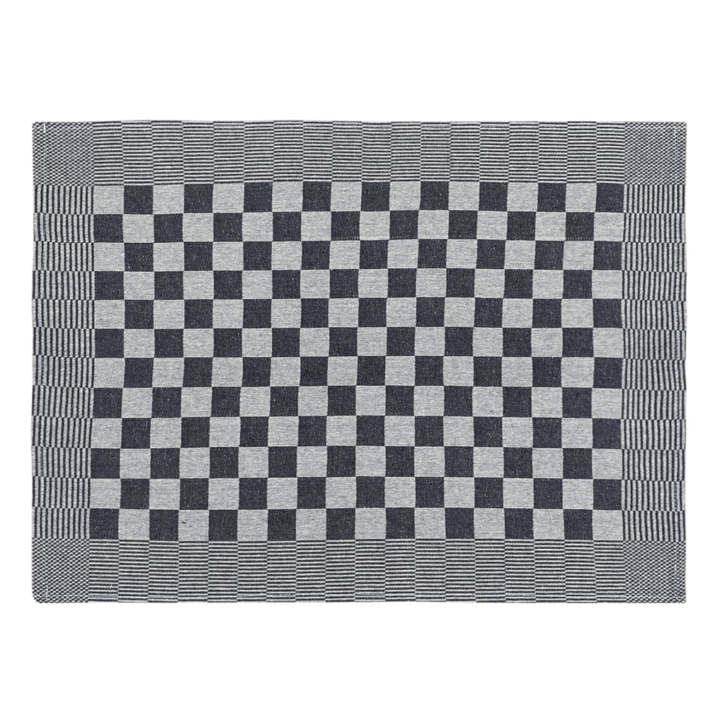 Vidaxl Kitchen cloths 20 st 50x70 cm cotton black and white