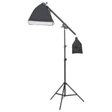 Vidaxl Photo Studio Conjunto com conjunto de iluminação, fundo e refletor