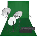 Vidaxl Photo Studio Set Se sadou osvětlení a pozadí