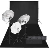 Vidaxl Photo Studio Set Se sadou osvětlení a pozadí