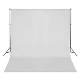 VidaXL Photo Studio Kit with Lighting Kit, Background and Reflector