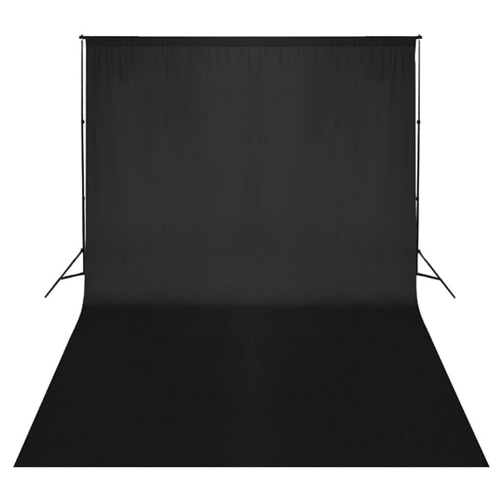 VidaXL Photo Studio Kit with Lighting Kit, Background and Reflector