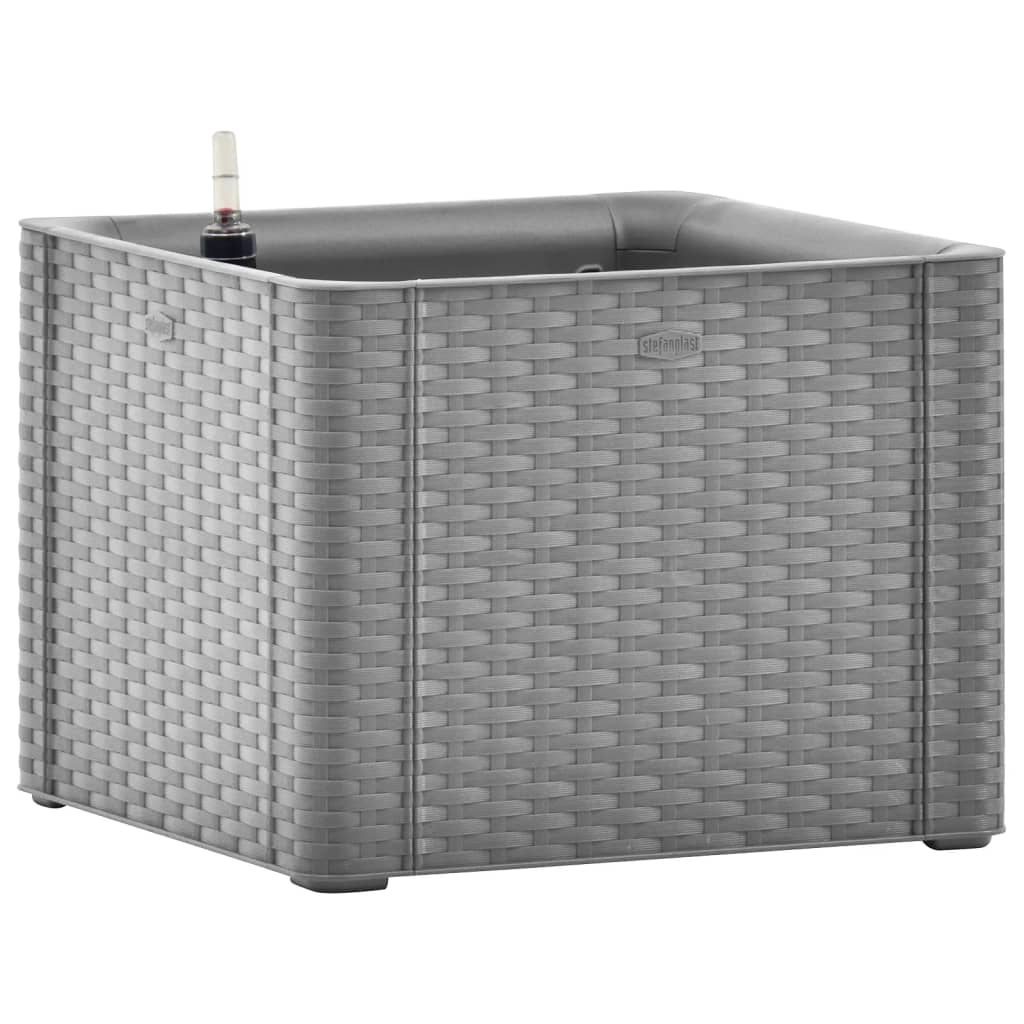 Vidaxl plädanter héich mat Selbstbekleedungssystem 43x43x33 CM Grau