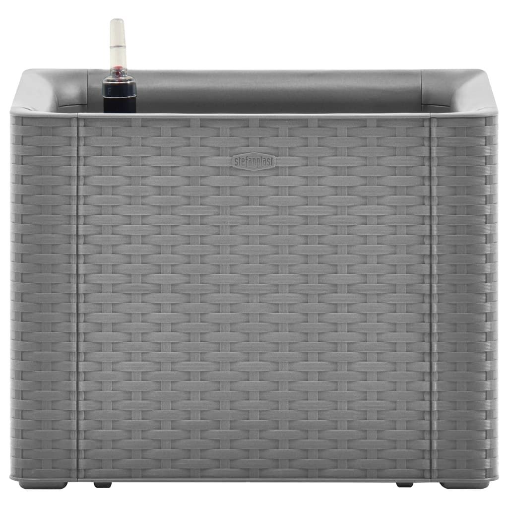 Vidaxl plädanter héich mat Selbstbekleedungssystem 43x43x33 CM Grau