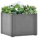 Vidaxl plädanter héich mat Selbstbekleedungssystem 43x43x33 CM Grau
