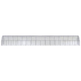 VidaXL Chicken run 3x16x2 m galvanized steel