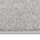 Vidaxl rug Kortpolig 80x150 cm light gray