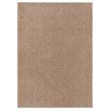 Vidaxl rug Kortpolig 120x170 cm brown