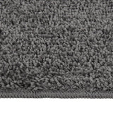 Vidaxl shaggy rug, non-slip, 80x150 cm, dark gray