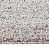 Vidaxl koberec Shaggy Anti-Slip 80x150 cm světle šedá