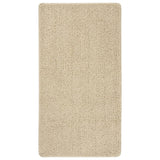 Vidaxl shaggy rug, non-slip, 80x150cm, cream-colored