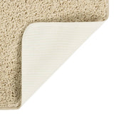 VidaXL rug Shaggy Anti-Slip 140x200 cm cream-colored