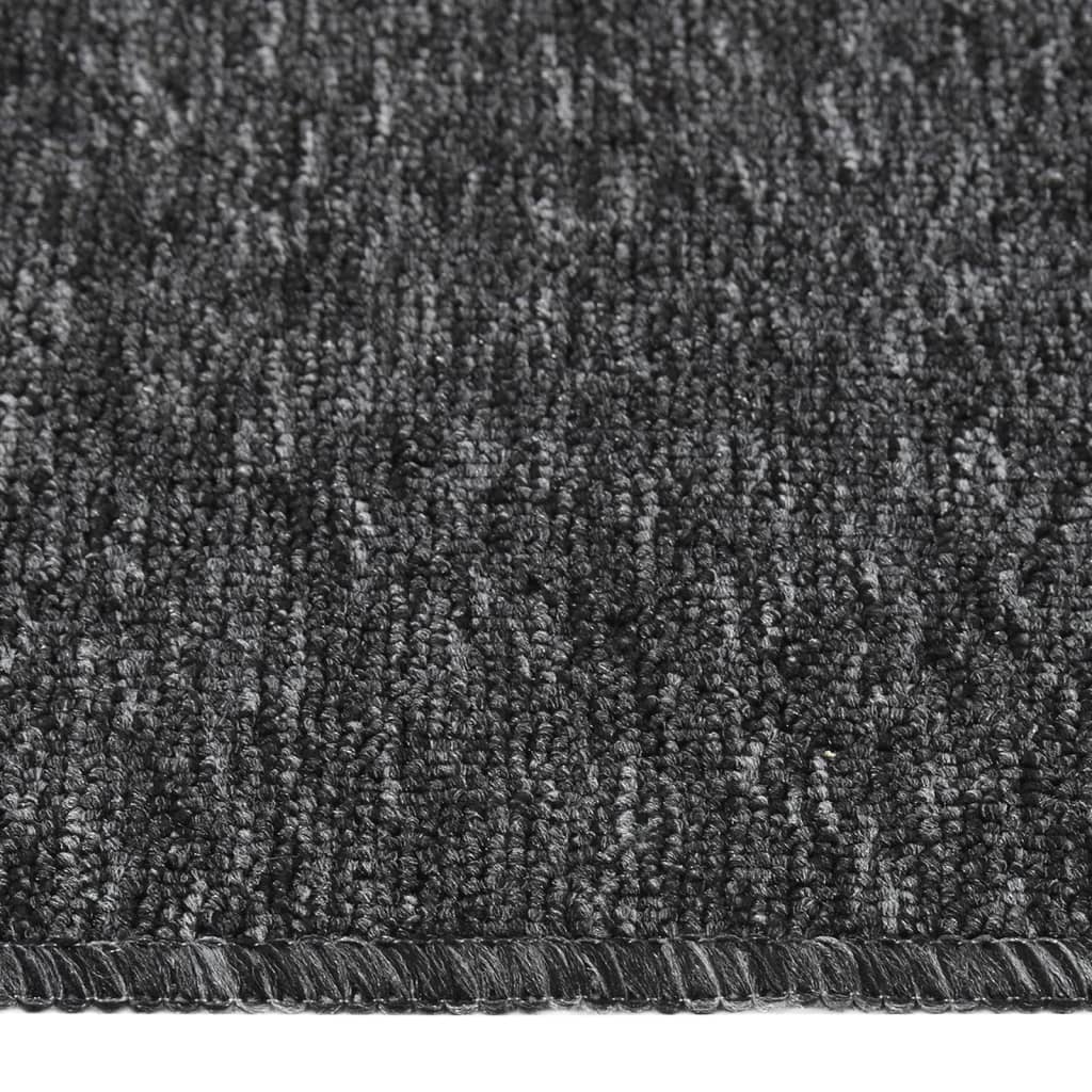 Vidaxl Schodišťové rohože 15 ST ANTIP SLESSED SCECTURANGULL 60x25 cm Anthracite Color