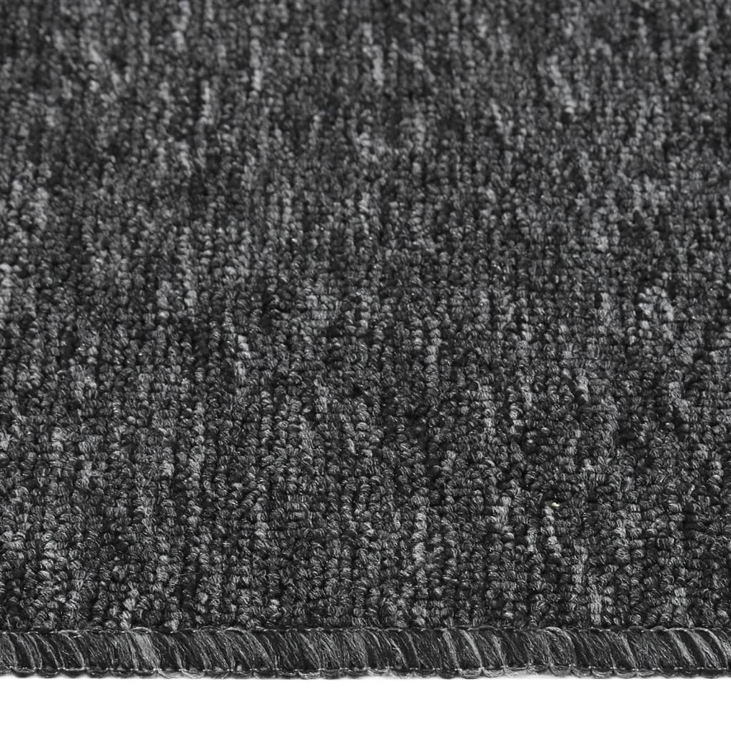 Vidaxl Stair Mats 15 St Anti-Slip Rectangular 75X20 cm Anthracite Color