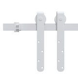Vidaxl Suspension Set fir Mini -Skiver Dier 152 cm Kuelestoff State Wäiss