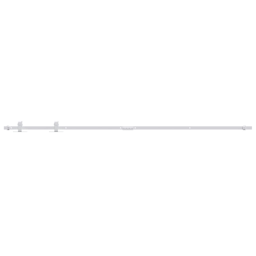 VIDAXL -Suspension für Mini -Skiver -Tür 183 cm Kohlenstoffstahl weiß