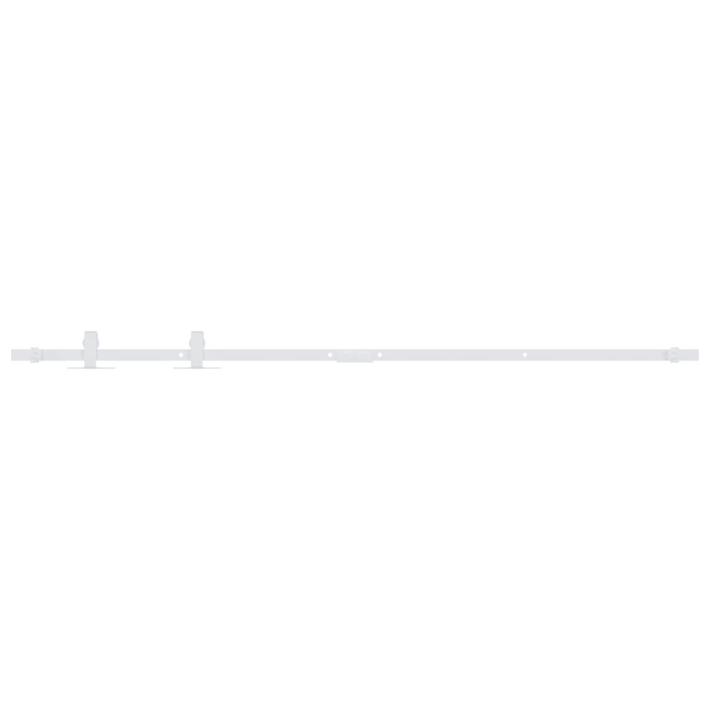 VidaXL Suspension set for mini -skiver door 152 cm carbon steel white