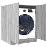 Vidaxl washing machine cabinet 71x71.5x91.5 cm gray sonoma oak color