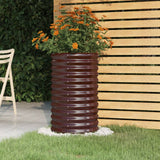 Vidaxl Planungsbox 40x4xx68 cm pude -coated Stahlbrong