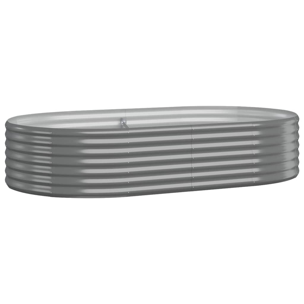 Plánovací box Vidaxl 175x100x36 cm práškový ocel šedá