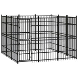 Vidaxl Dog Kennel 8,29 m² Steel