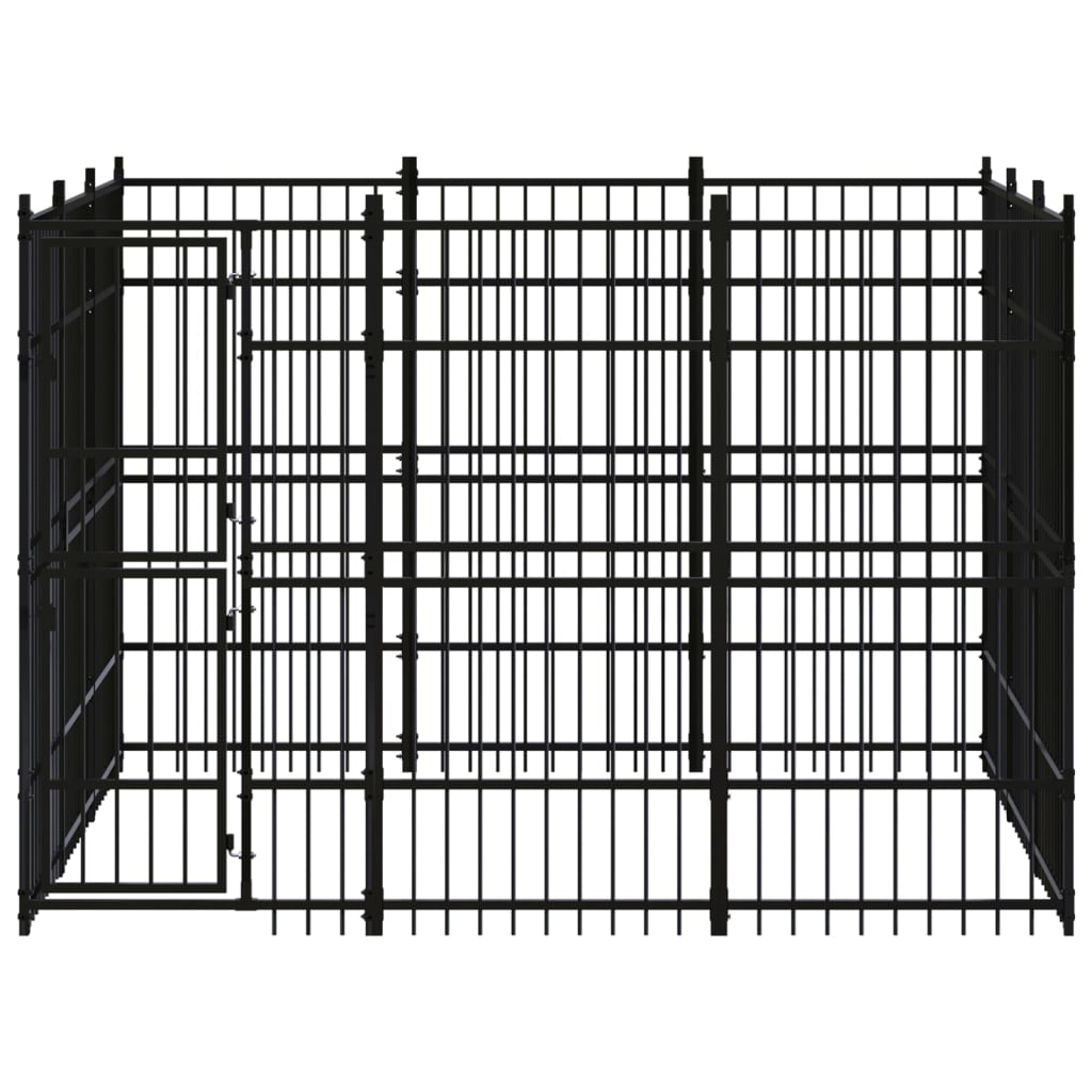 Vidaxl Dog Kennel 8,29 m² Steel