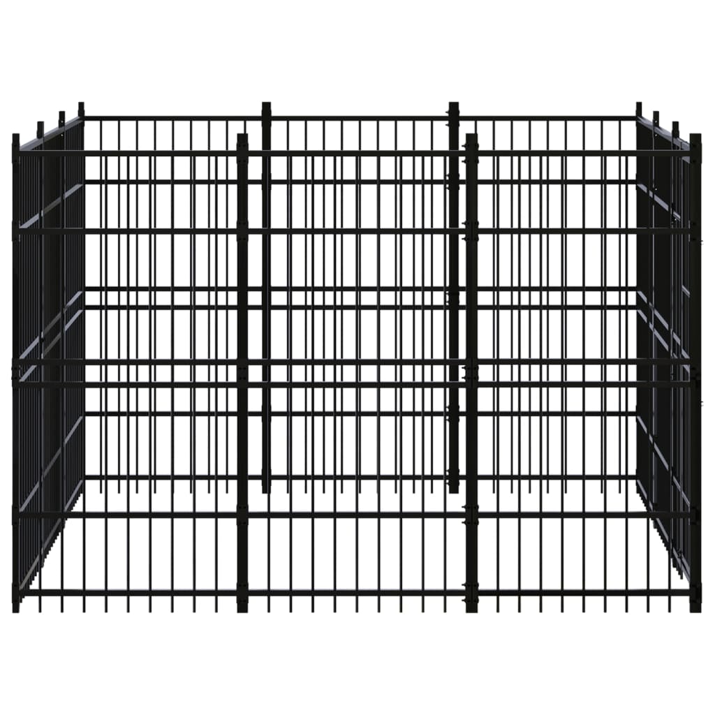 Vidaxl Dog Kennel 8,29 m² Steel