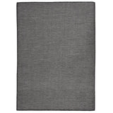 Vidaxl Außen Teppich flach -200x280 cm Grau