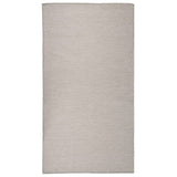 Vidaxl flat-woven outdoor rug 80x150 cm taupe