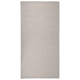 Vidaxl mimo koberec plochý tkaný 100x200 cm taupe