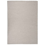 Vidaxl outside rug flat woven 160x230 cm taupe