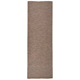 Vidaxl mimo koberec plochý tkaný 80x250 cm hnědý