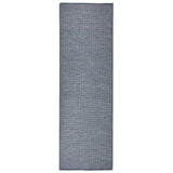 Vidaxl outside rug flat woven 80x250 cm blue